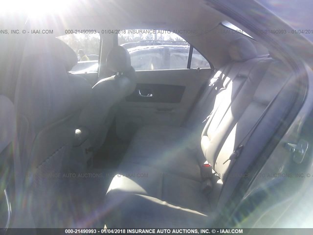 1G6DM57T660107259 - 2006 CADILLAC CTS GRAY photo 8