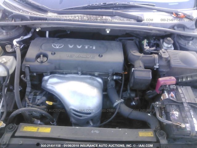 JTKDE167160137169 - 2006 TOYOTA SCION TC 灰色 照片 10