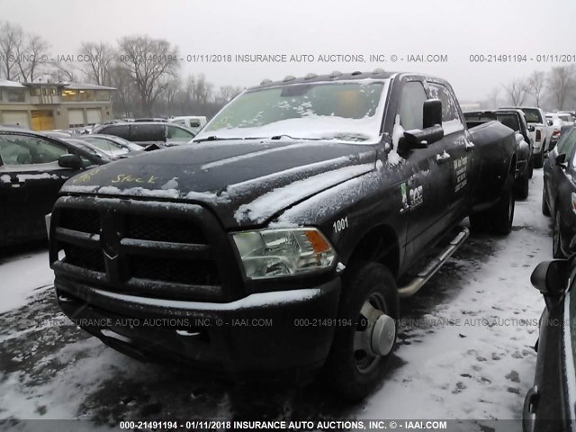 3C63RRGL7FG648776 - 2015 RAM 3500 ST BLACK photo 2