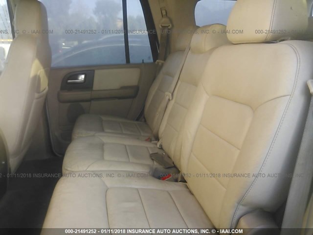 1FMPU16L63LB08907 - 2003 FORD EXPEDITION XLT WHITE photo 8