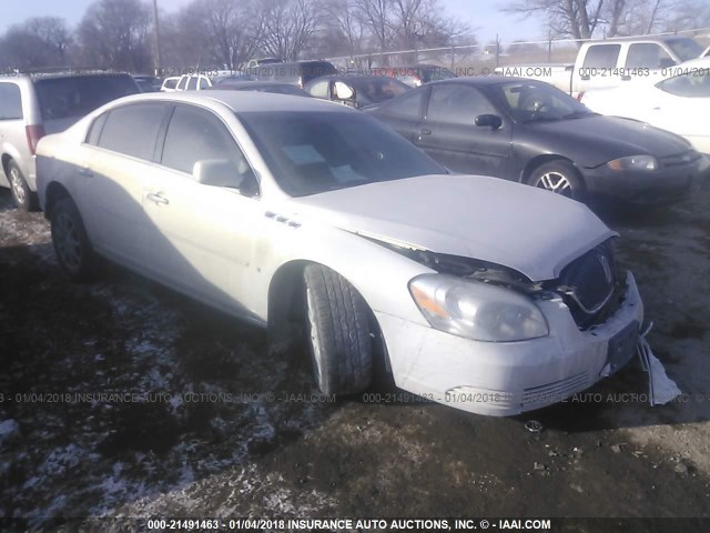 1G4HD57256U181038 - 2006 BUICK LUCERNE CXL WHITE photo 1