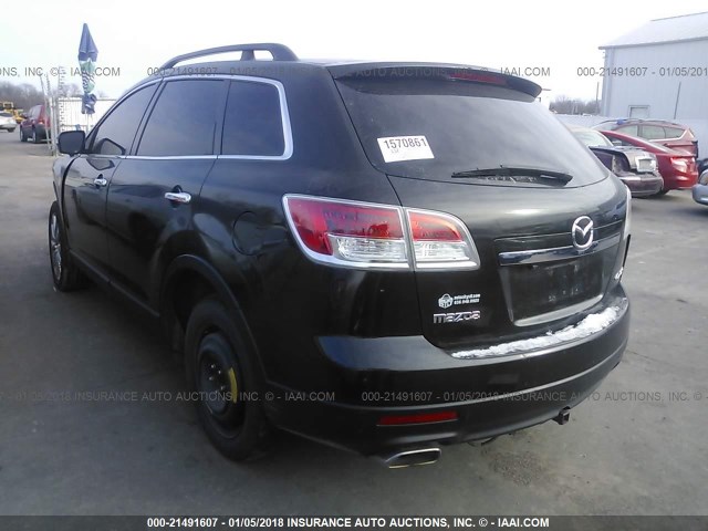 JM3TB28A380153720 - 2008 MAZDA CX-9 BLACK photo 3