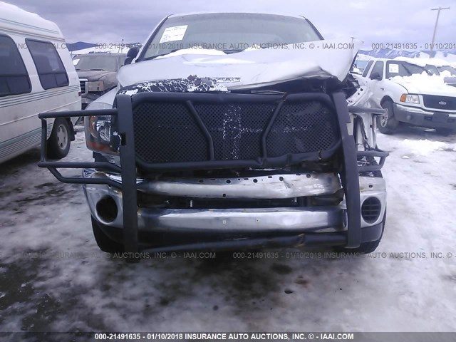 3D7KS28A68G193425 - 2008 DODGE RAM 2500 ST/SLT SILVER photo 6