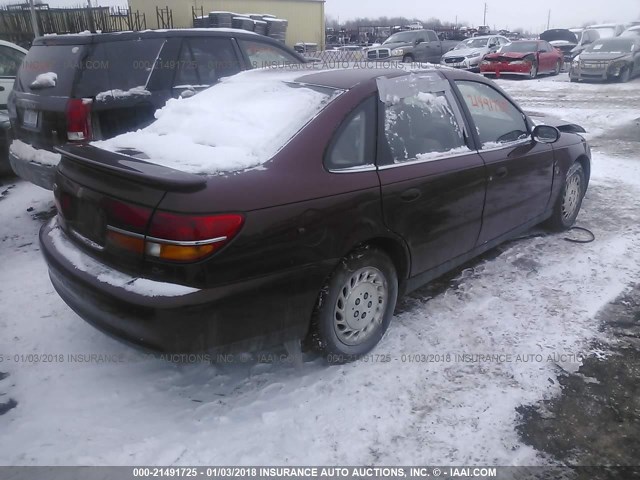 1G8JS54F62Y548593 - 2002 SATURN L100 MAROON photo 4