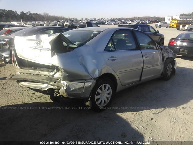 4T1BE32K85U563562 - 2005 TOYOTA CAMRY LE/XLE/SE SILVER photo 6