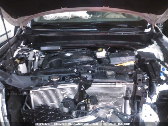 5N1AR2MM7FC708459 - 2015 NISSAN PATHFINDER S/SV/SL/PLATINUM 白色 照片 10