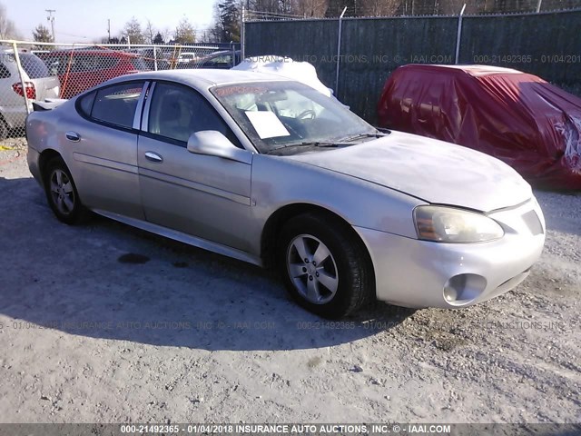 2G2WP552271119152 - 2007 PONTIAC GRAND PRIX SILVER photo 1