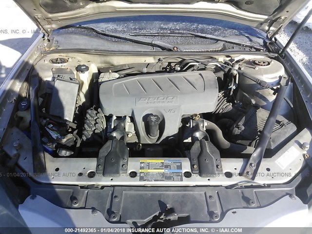 2G2WP552271119152 - 2007 PONTIAC GRAND PRIX SILVER photo 10