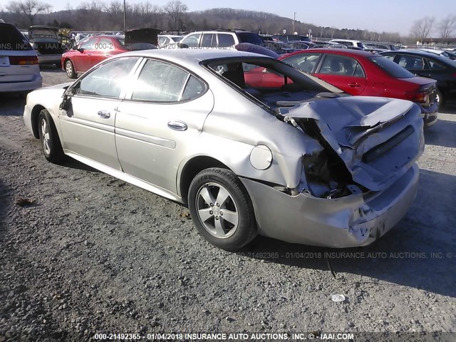 2G2WP552271119152 - 2007 PONTIAC GRAND PRIX SILVER photo 3
