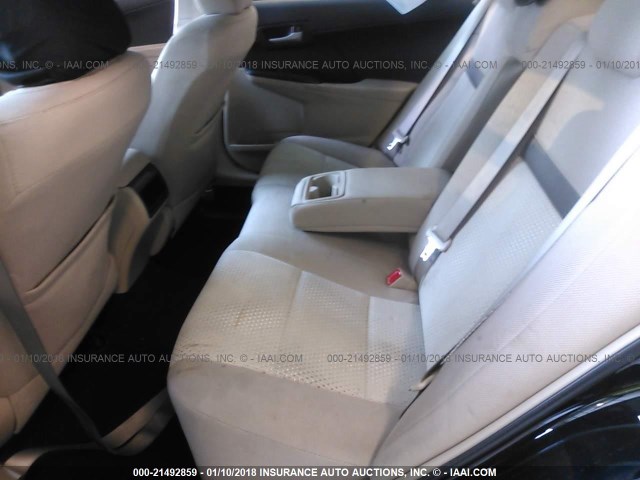 4T1BF1FK9EU455723 - 2014 TOYOTA CAMRY L/SE/LE/XLE 黑色 照片 8