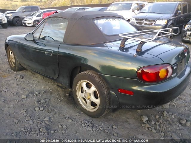 JM1NB3539Y0144422 - 2000 MAZDA MX-5 MIATA LS GREEN photo 3