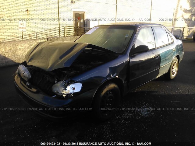 1NXBR12E1YZ409833 - 2000 TOYOTA COROLLA VE/CE/LE 绿色 照片 2