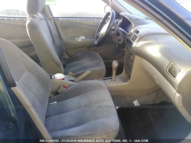 1NXBR12E1YZ409833 - 2000 TOYOTA COROLLA VE/CE/LE 绿色 照片 5