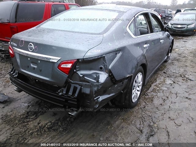 1N4AL3APXGN324746 - 2016 NISSAN ALTIMA 2.5/S/SV/SL/SR GRAY photo 4