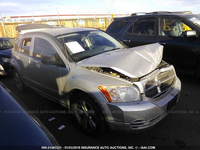 1B3CB4HA0AD538723 - 2010 DODGE CALIBER SXT SILVER photo 1