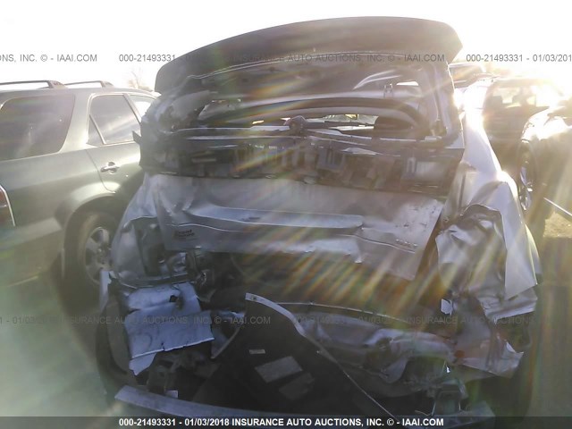 1B3CB4HA0AD538723 - 2010 DODGE CALIBER SXT SILVER photo 6