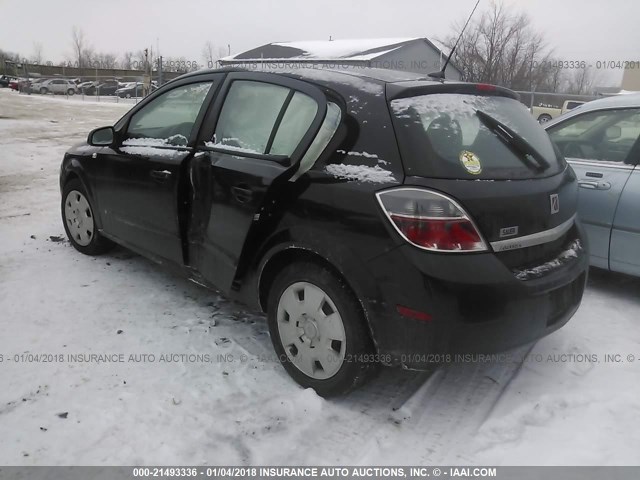 W08AR671685121294 - 2008 SATURN ASTRA XE BLACK photo 3