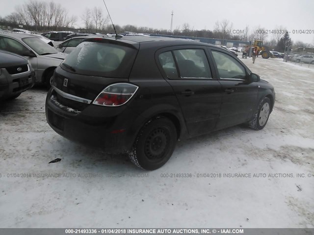 W08AR671685121294 - 2008 SATURN ASTRA XE BLACK photo 4