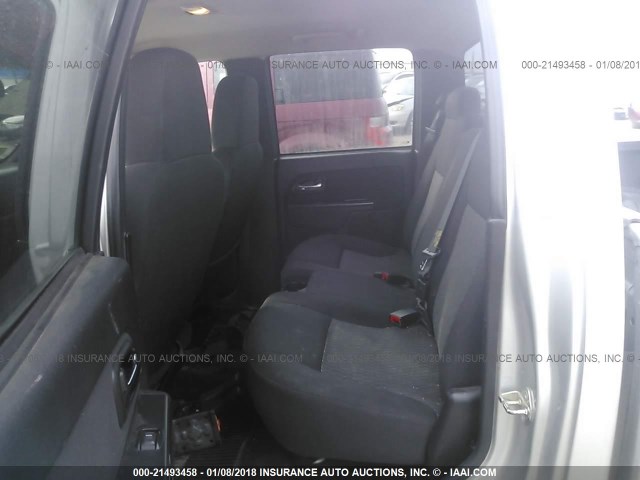 1GCHTCFE2C8163415 - 2012 CHEVROLET COLORADO LT SILVER photo 8