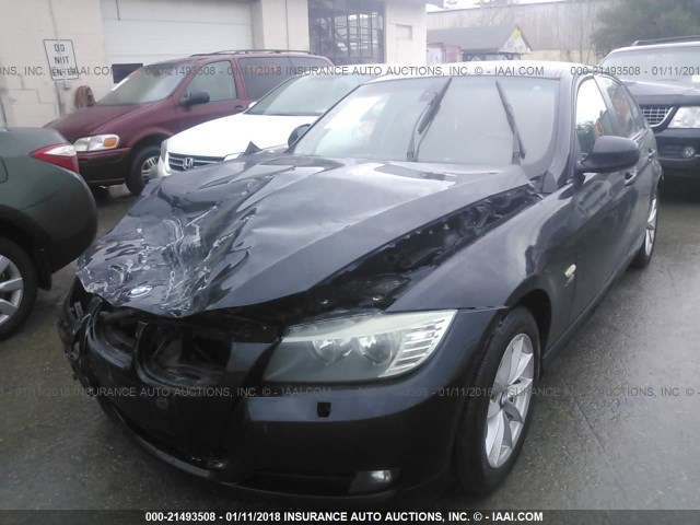 WBAPK5C50AA652459 - 2010 BMW 328 XI SULEV BLACK photo 2