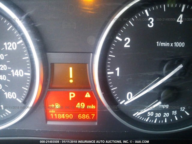 WBAPK5C50AA652459 - 2010 BMW 328 XI SULEV BLACK photo 7