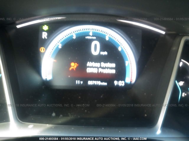 2HGFC1F70GH660039 - 2016 HONDA CIVIC EXL BLACK photo 7