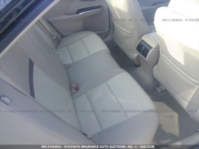 4T1BF1FK8CU180603 - 2012 TOYOTA CAMRY SE/LE/XLE შავი ფოტო 8