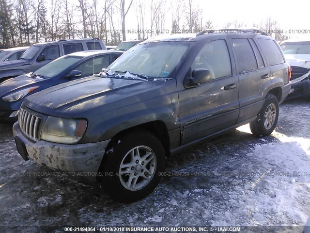 1J4GW48S94C358691 - 2004 JEEP GRAND CHEROKEE LAREDO/COLUMBIA/FREEDOM 灰色 照片 2