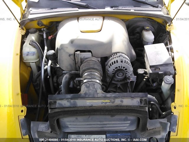 1GCES14H75B114255 - 2005 CHEVROLET SSR 黄色 照片 10