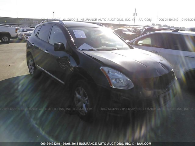 JN8AS5MT6BW564420 - 2011 NISSAN ROGUE S/SV/KROM BLACK photo 1