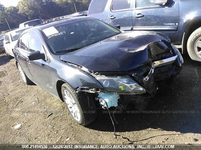 3FADP0L34AR216752 - 2010 FORD FUSION HYBRID BLACK photo 1