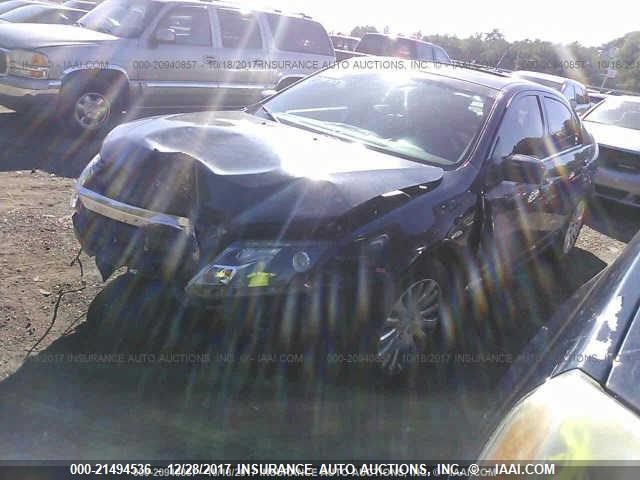 3FADP0L34AR216752 - 2010 FORD FUSION HYBRID BLACK photo 2