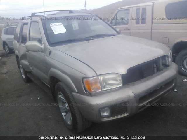 JN8DR09X23W702818 - 2003 NISSAN PATHFINDER LE/SE BEIGE photo 1