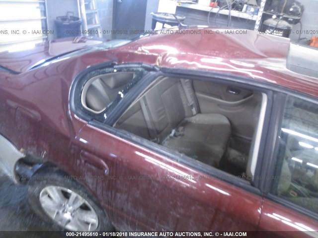 4S3BE896047210207 - 2004 SUBARU LEGACY OUTBACK 3.0 H6/3.0 H6 VDC RED photo 6