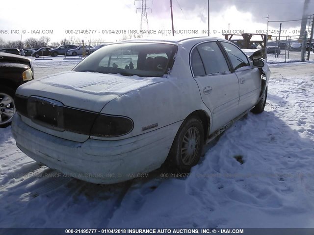 1G4HP54K024235867 - 2002 BUICK LESABRE CUSTOM WHITE photo 4