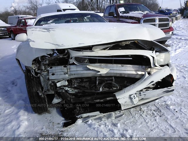 1G4HP54K024235867 - 2002 BUICK LESABRE CUSTOM WHITE photo 6