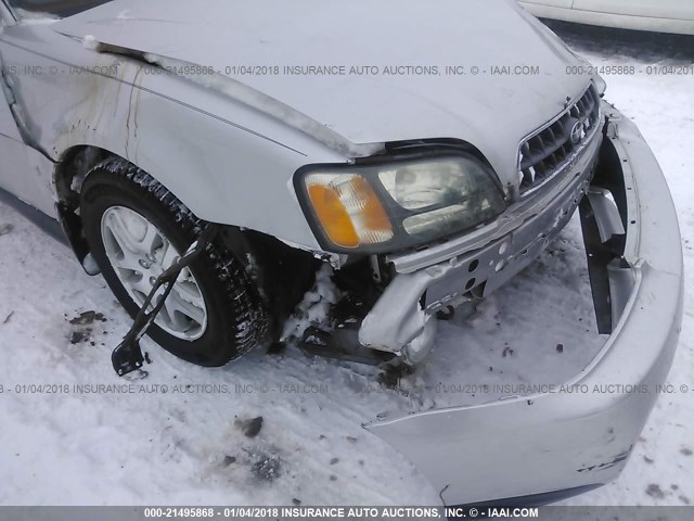 4S3BH675047611343 - 2004 SUBARU LEGACY OUTBACK AWP 银色 照片 6