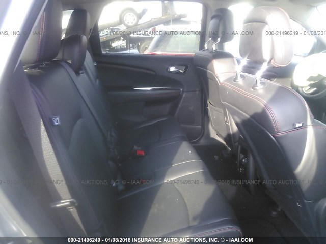 3C4PDDEG7FT755769 - 2015 DODGE JOURNEY R/T SILVER photo 8