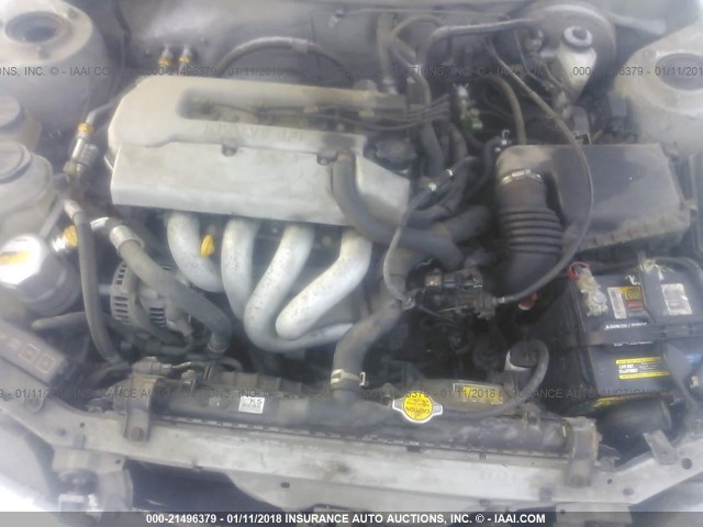 1Y1SK5280XZ446556 - 1999 CHEVROLET GEO PRIZM LSI SILVER photo 10