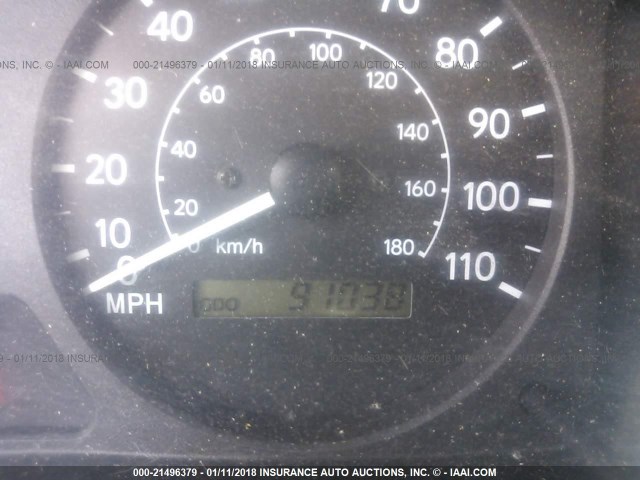 1Y1SK5280XZ446556 - 1999 CHEVROLET GEO PRIZM LSI SILVER photo 7