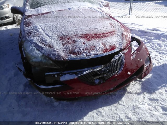 4T1CA38P74U001301 - 2004 TOYOTA CAMRY SOLARA SE/SLE 红色 照片 6