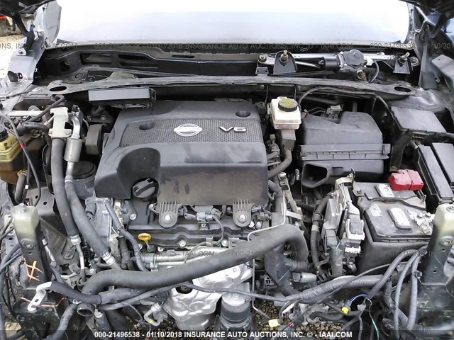 5N1AR2MN9FC609294 - 2015 NISSAN PATHFINDER S/SV/SL/PLATINUM 蓝色 照片 10