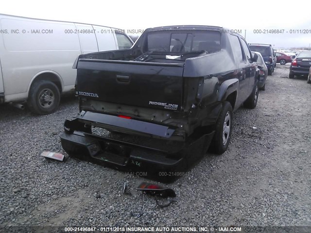 2HJYK16266H535216 - 2006 HONDA RIDGELINE RT BLACK photo 6