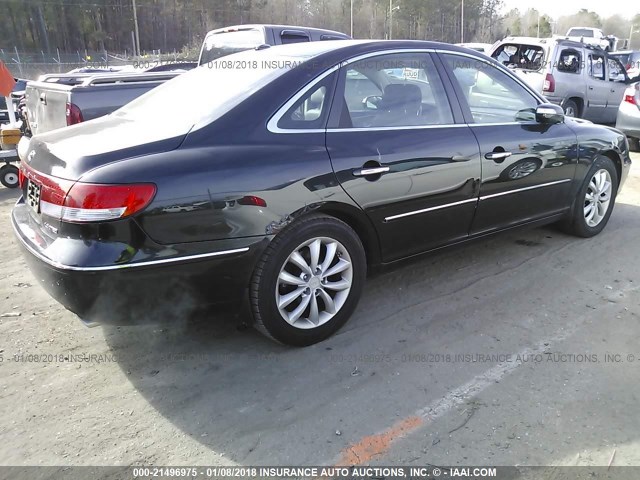 KMHFC46F48A256387 - 2008 HYUNDAI AZERA SE/LIMITED BLACK photo 6