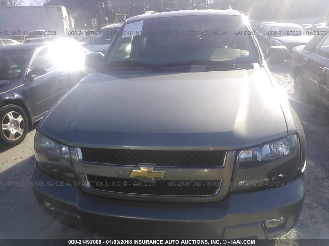 1GNDT13S172233919 - 2007 CHEVROLET TRAILBLAZER LS/LT GRAY photo 6