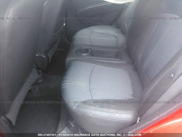 KL8CD6S95DC503648 - 2013 CHEVROLET SPARK 1LT Красный фото 8