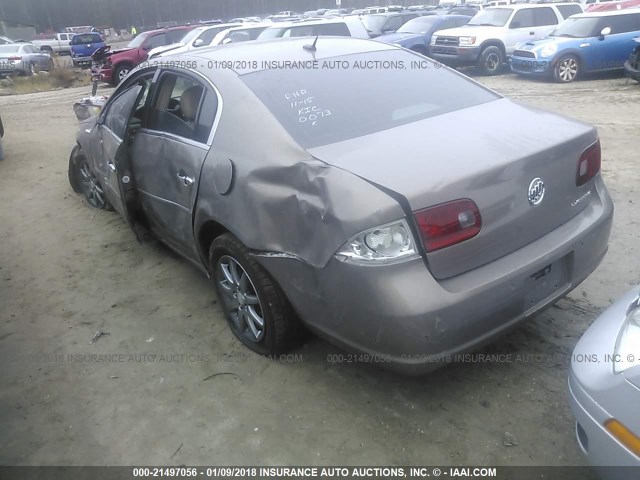 1G4HD57257U170073 - 2007 BUICK LUCERNE CXL BROWN photo 3