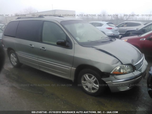 2FMZA53443BA65898 - 2003 FORD WINDSTAR SEL GREEN photo 1