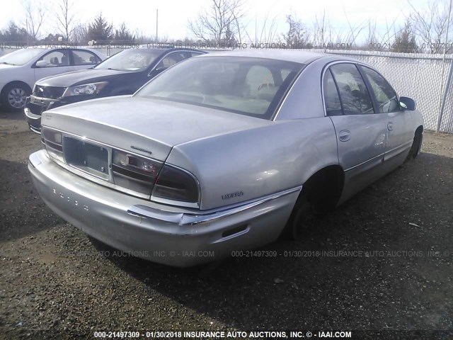 1G4CU5216Y4158198 - 2000 BUICK PARK AVENUE ULTRA SILVER photo 4