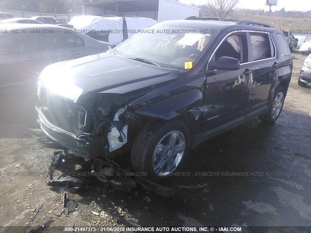 2GKALSEK0D6204803 - 2013 GMC TERRAIN SLE BLACK photo 2